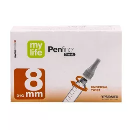 MYLIFE Cánulas Penfine Classic 8 mm, 100 uds