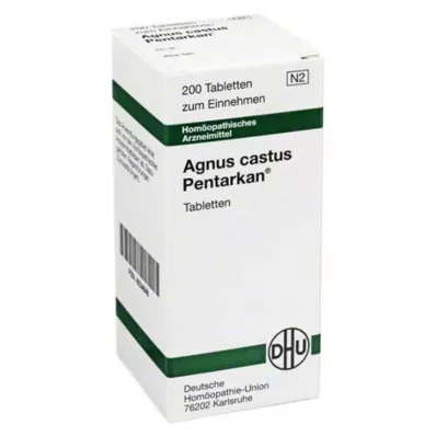 DHU Tabletas Agnus castus Pentarkan, 200 piezas