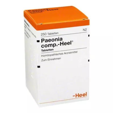 Paeonia comp.HEEL tabletas, 250 st Paeonia comp.HEEL tabletas, 250 st