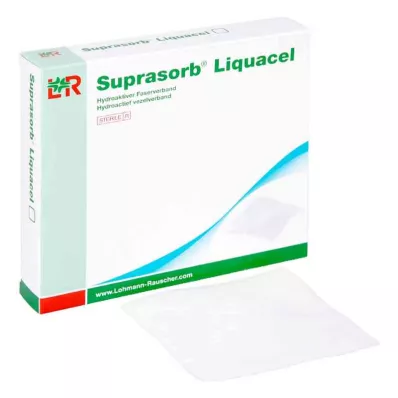 SUPRASORB Liquacel hydroakt.Faserverb.15x15 cm, 4 uds SUPRASORB Liquacel hydroakt.Faserverb.15x15 cm, 4 uds