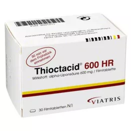 THIOCTACID 600 HR Comprimidos recubiertos, 30 unidades