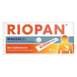 RIOPAN Envase de gel estomacal en barra, 20X10 ml