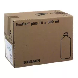 ISOTONE Solución salina 0,9% Braun Ecoflac Plus, 10X500 ml