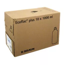 ISOTONE Solución salina 0,9% Braun Ecoflac Plus, 10X1000 ml
