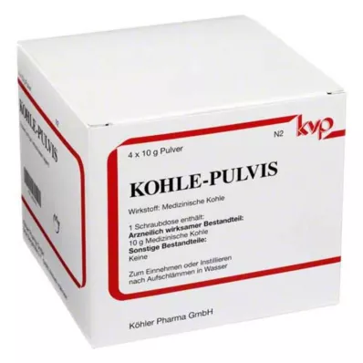 KOHLE polvo de pulvis, 4X10 g