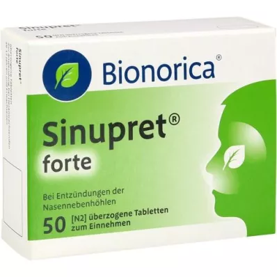 SINUPRET comprimidos recubiertos forte, 50 uds