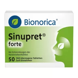 SINUPRET comprimidos recubiertos forte, 50 uds