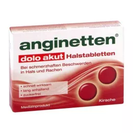 ANGINETTEN dolo pastillas para la garganta aguda, 24 uds