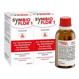 SYMBIOFLOR 1 suspensión, 2X50 ml