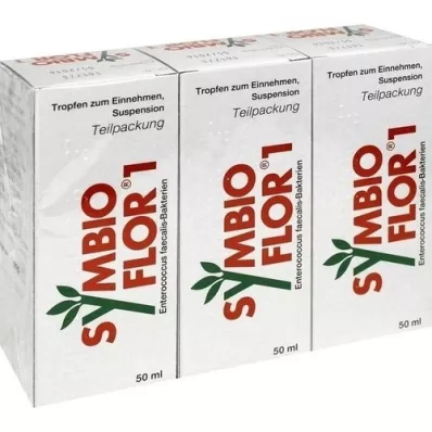 SYMBIOFLOR 1 suspensión, 3X50 ml