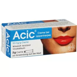 ACIC Crema para el herpes labial, 2 g
