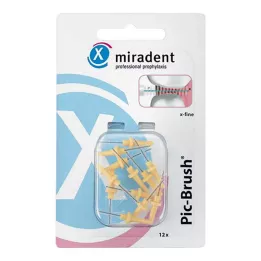 PIC BRUSH Interdental b.recambio b.1,8 mm amarillo, 12 uds