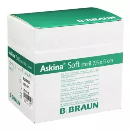 ASKINA Apósito blando estéril de 5x7,5 cm, 50 uds