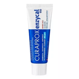 CURAPROX enzycal 950 fluoruro pasta dentífrica extra suave, 75 ml