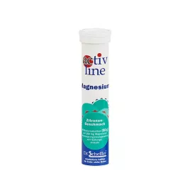 ACTIVLINE Magnesio limón comprimidos efervescentes, 20 uds