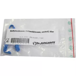 KATHETERKLEMME azul no estéril, 1 ud