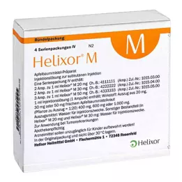 Helixor serie M pack ampollas IV (4x7 piezas)