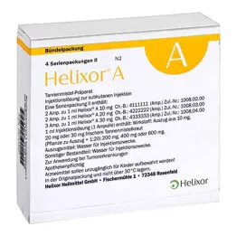Helixor A series pack Ii ampollas (4x7 uds)