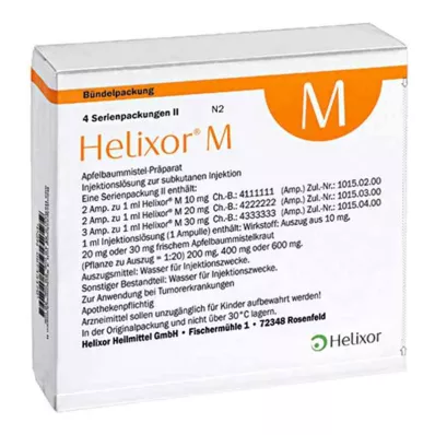 Helixor M series pack Ii ampollas (4x7 piezas) Helixor M series pack Ii ampollas (4x7 piezas)