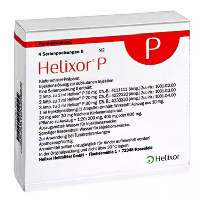 Helixor P series pack Ii ampollas (4x7 piezas) Helixor P series pack Ii ampollas (4x7 piezas)