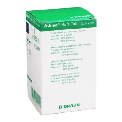 ASKINA Venda adhesiva Color 8 cmx4 m azul, 1 ud
