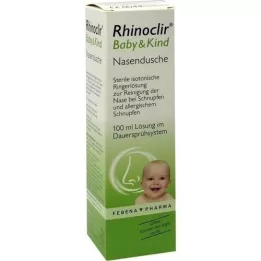 RHINOCLIR Bebé &amp; Niño Solución para ducha nasal, 100 ml