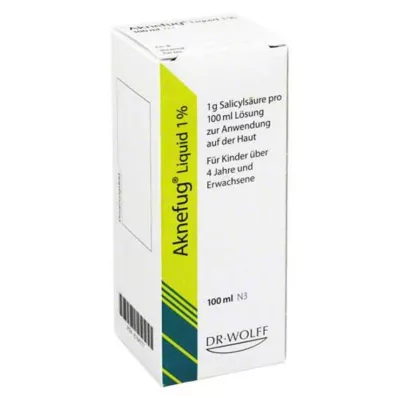 Acnefug líquido 1% solución, 100 ml