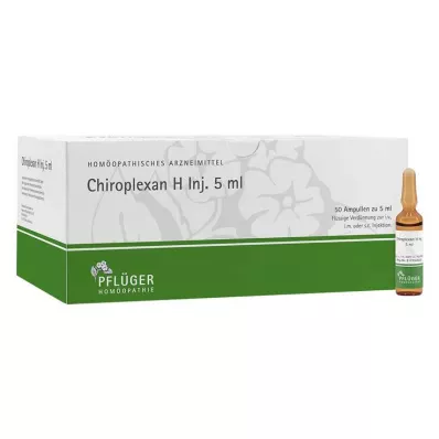 Inyección de quiroplexano H, 50x5 ml