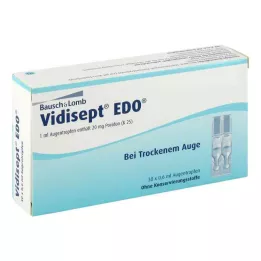 VIDISEPT EDO Una dosis de oftioles, 30X0,6 ml