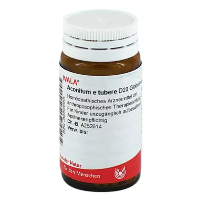Aconitum tubere D 20 glóbulos, 20 g