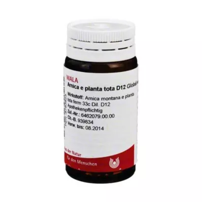 Árnica E Planta total D 12 Gl, 20 g