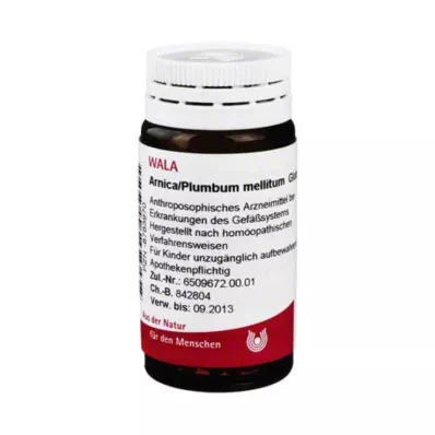 Árnica / Plumbum / Mellitum Globuli, 20 g