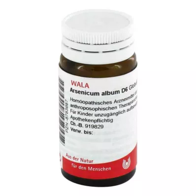 Arsenicum Album D6 Glóbulos (20 g)