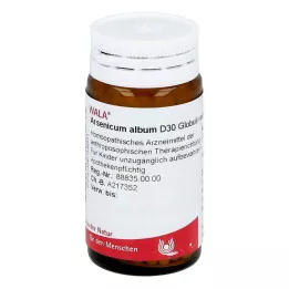 ARSENICUM ALBUM D 30 glóbulos, 20 g