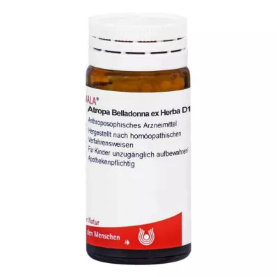 Atropa Belladonna ex Herba D10 Glóbulos (20 g)
