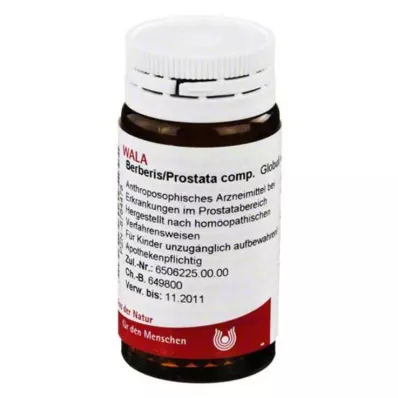 Berberis / próstata comp.Glóbulos, 20 g