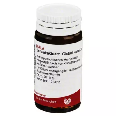 Berberis / glóbulos de cuarzo, 20 g