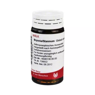 Glóbulos de Bryonia Stannum, 20 g Glóbulos de Bryonia Stannum, 20 g