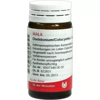 CHELIDONIUM/COLOCYNTHIS Glóbulos, 20 g