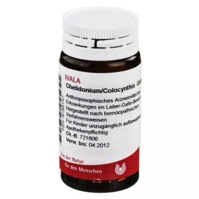 Glóbulos de Chelidonium / Colocynthis, 20 g