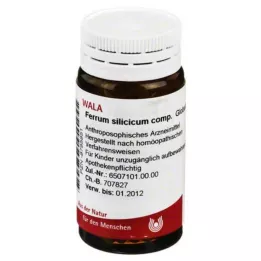 FERRUM SILICICUM glóbulos comp., 20 g