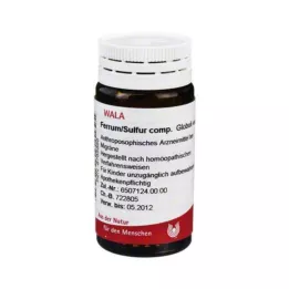 FERRUM SULFUR glóbulos comp., 20 g