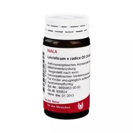 LEVISTICUM E radice D 3 glóbulos, 20 g