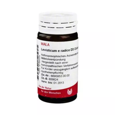 Levisticum E Radice D 3 glóbulos, 20 g