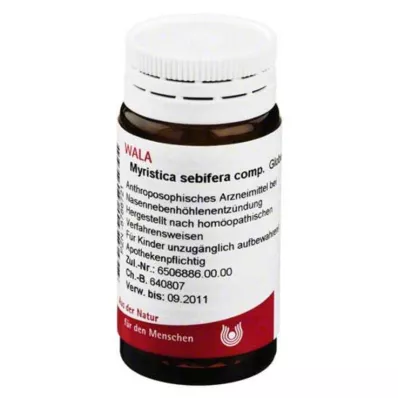 Myristica sebifera comp.Glóbulos, 20 g