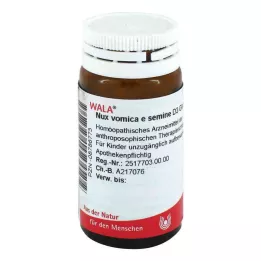 NUX VOMICA E semine D 3 glóbulos, 20 g