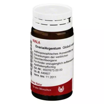 Glóbulos de ovario / argento, 20 g