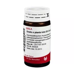 OXALIS E planta tota D 3 globules, 20 g