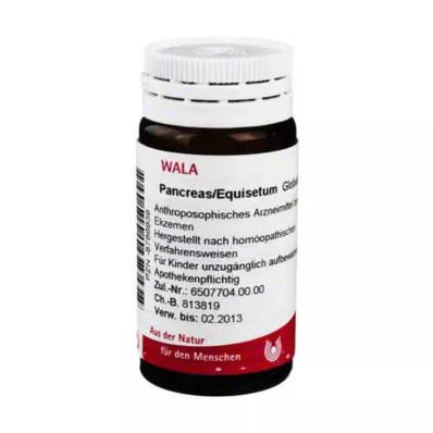 Glóbulos de páncreas / equisetum, 20 g