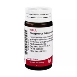 PHOSPHORUS D 8 glóbulos, 20 g